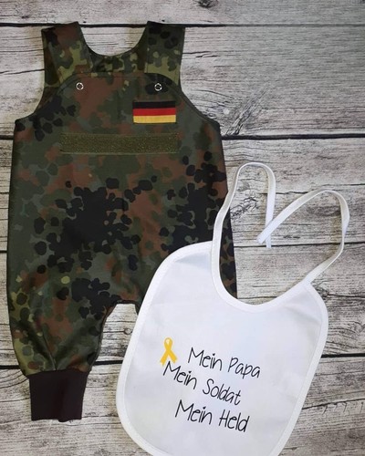 Baby strampler flecktarn - baby,