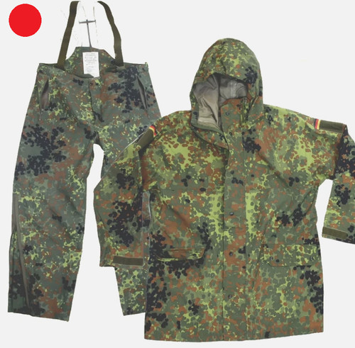 Original bundeswehr regenanzug - original,
