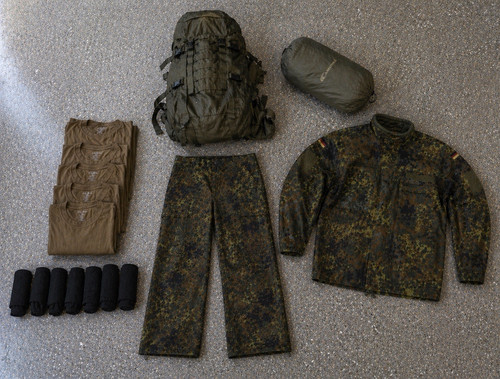 Flecktarn feldanzug hose - feldanzug,