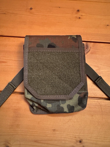 Flecktarn tasche pouch mit - flecktarn, bw